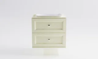 Тумба с раковиной Astra-Form Классик 4631177715754 80 см бежевый матовый